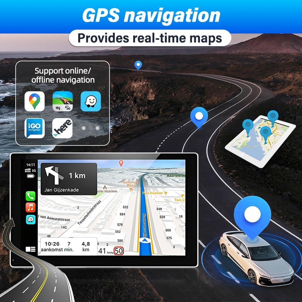 Estéreo Doble Din Katutude para Honda Accord 2003-2007 10"