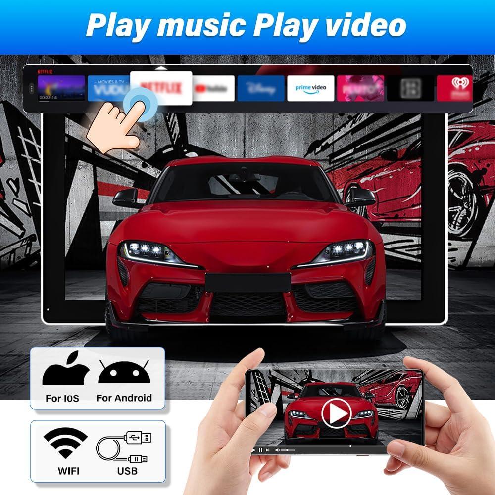 Estéreo Doble Din Katutude para Honda Accord 2003-2007 10"