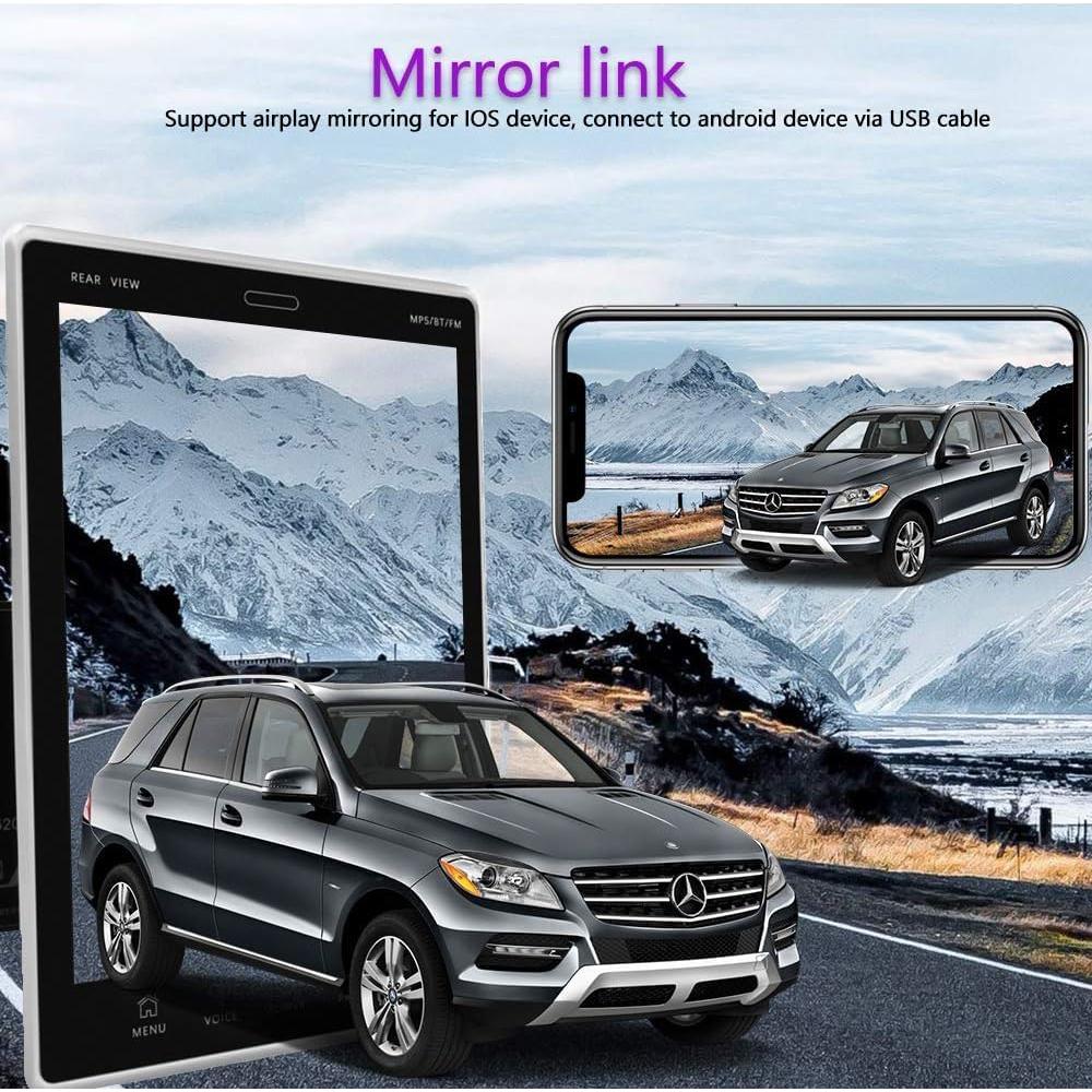 Radio de Coche Android 15 Hikity 9.5" Pantalla Táctil GPS Bluetooth