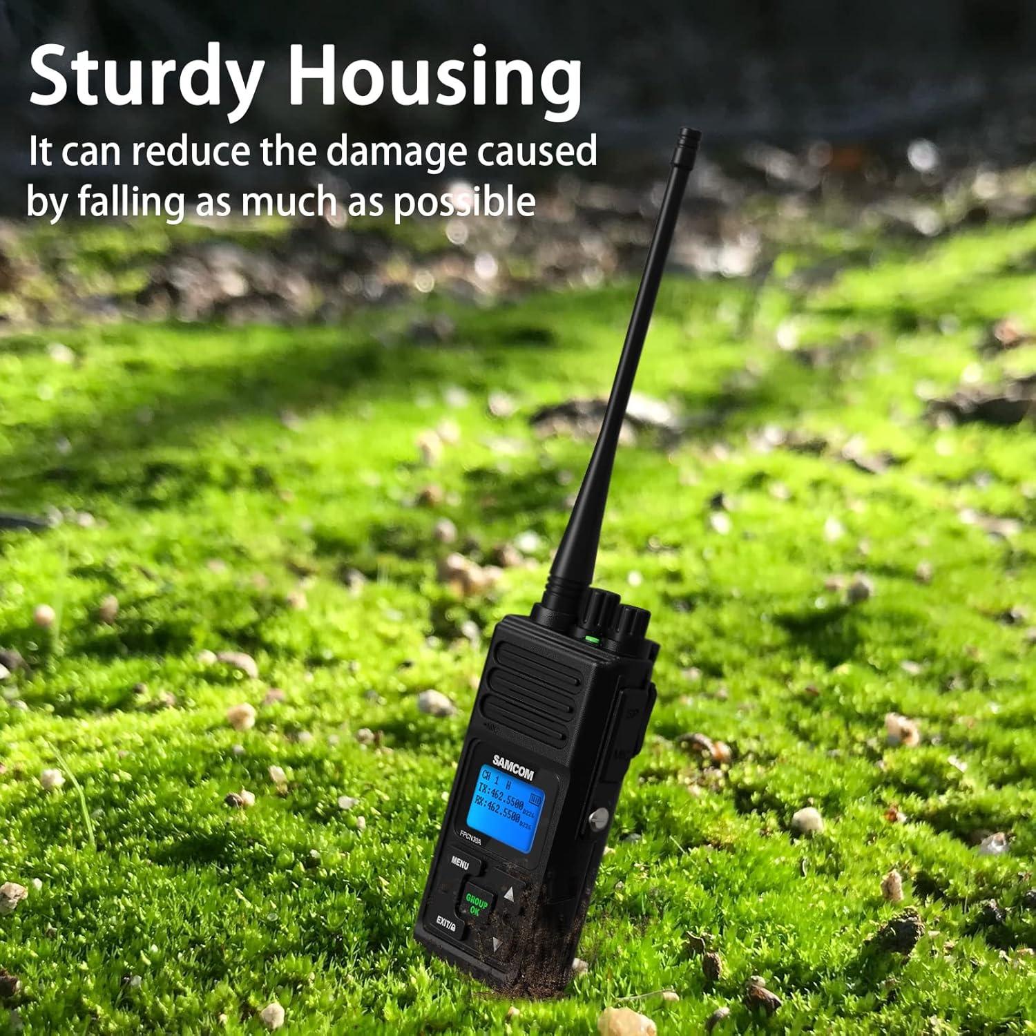 Walkie Talkie SAMCOM FPCN30A 5W Recargable 6 Pcs UHF