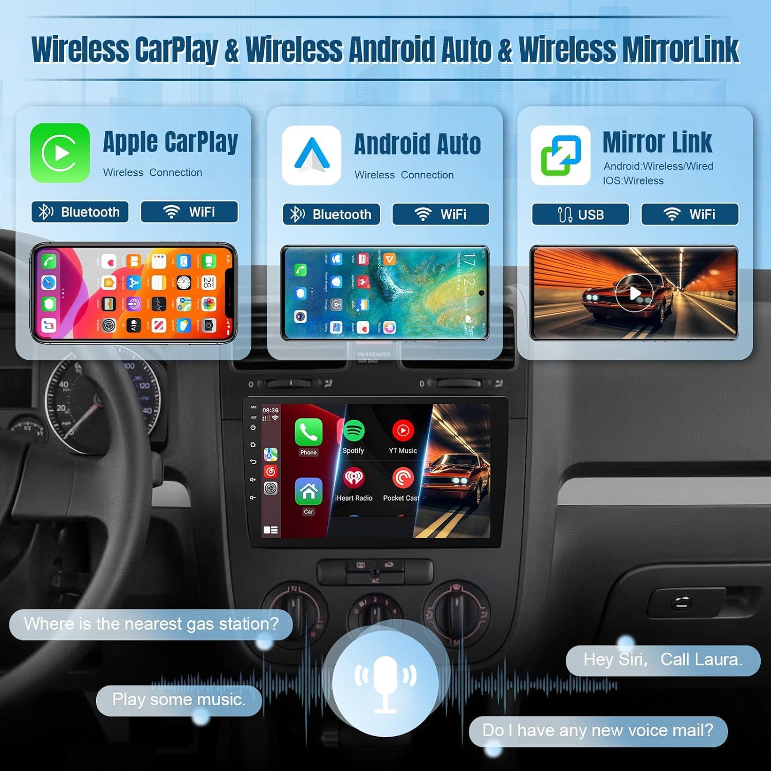 Radio de Coche Android Naifay 10.1" para VW Golf Passat Jetta