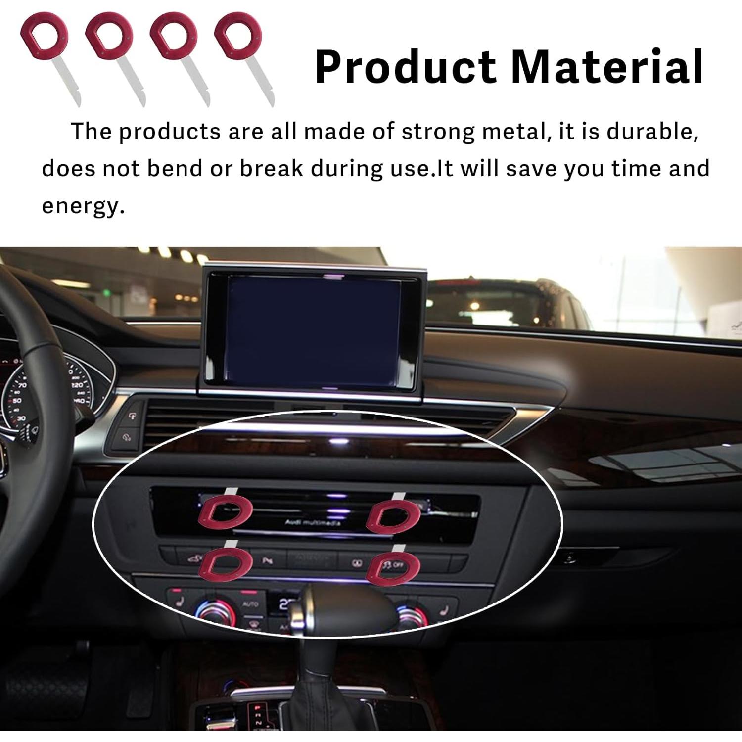 Kit de Herramientas de Extracción de Radio RBOKO 4 Piezas