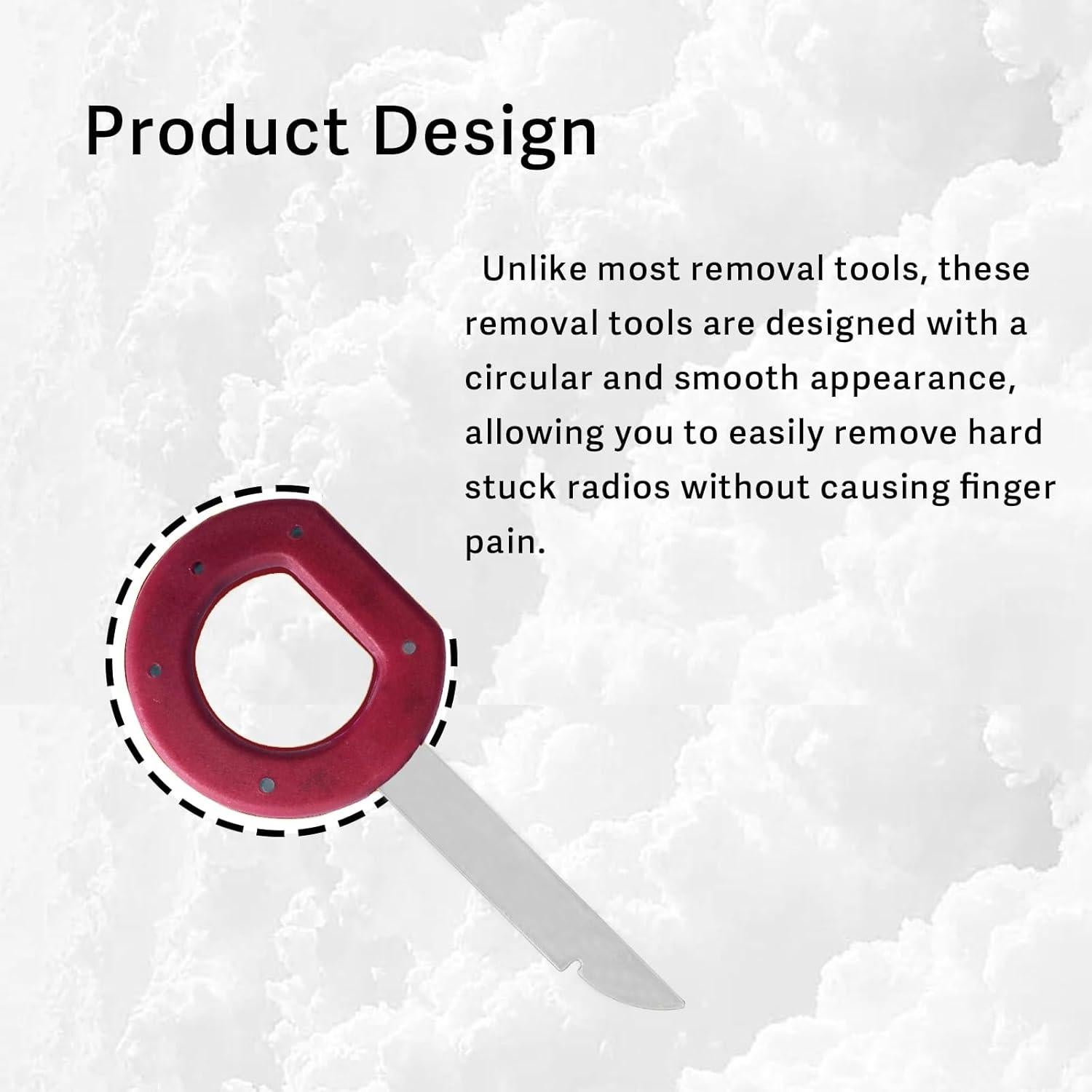 Kit de Herramientas de Extracción de Radio RBOKO 4 Piezas