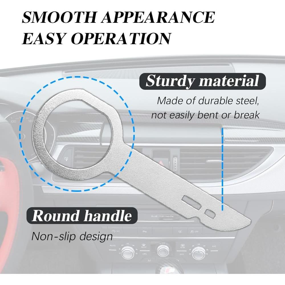 Juego de 4 Llaves de Extracción de Radio Kutyun para Mercedes