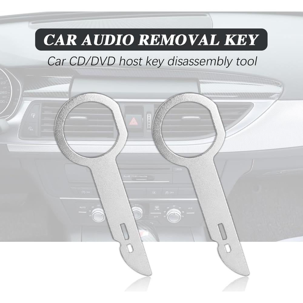 Juego de 4 Llaves de Extracción de Radio Kutyun para Mercedes