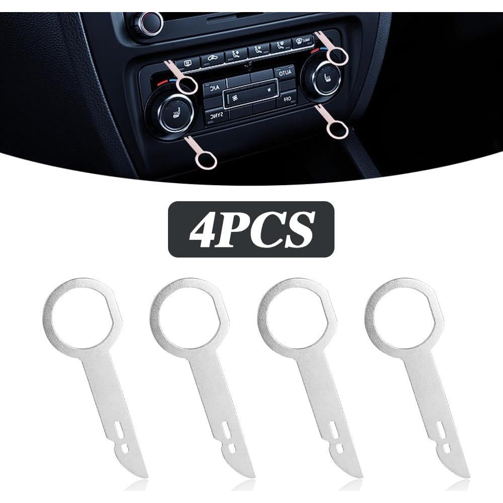 Juego de 4 Llaves de Extracción de Radio Kutyun para Mercedes