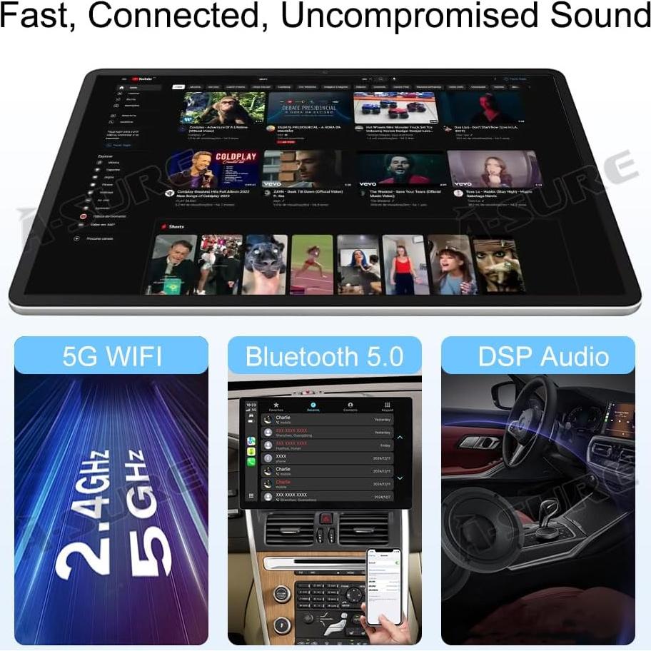 Radio Estéreo 13.1" ASURE para Chevy Silverado y GMC Sierra 1500