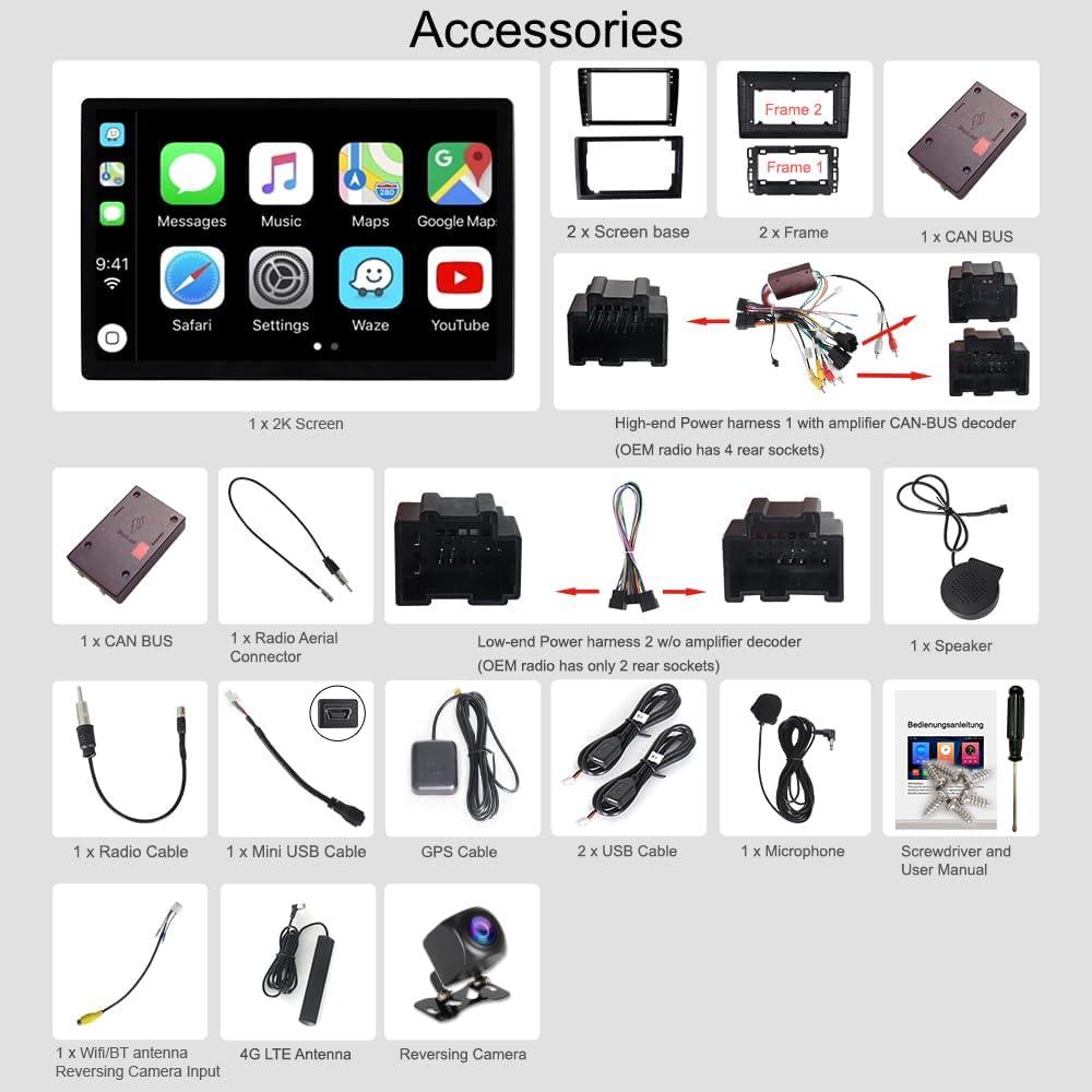 Radio Estéreo 13.1" ASURE para Chevy Silverado y GMC Sierra 1500