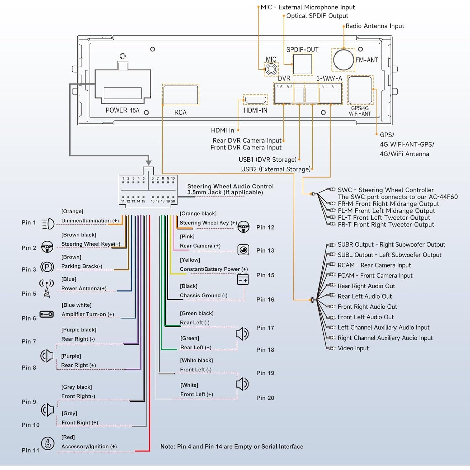 Estéreo de Coche QLED 12.9" X10G129E 8GB+128GB 4G LTE