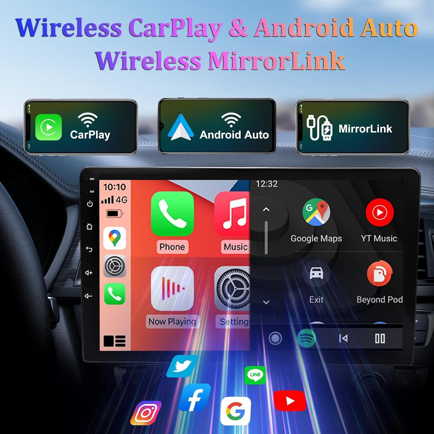 Estéreo de Coche Ftoghe 9" Android 13 para Mercedes R171 2004-2010