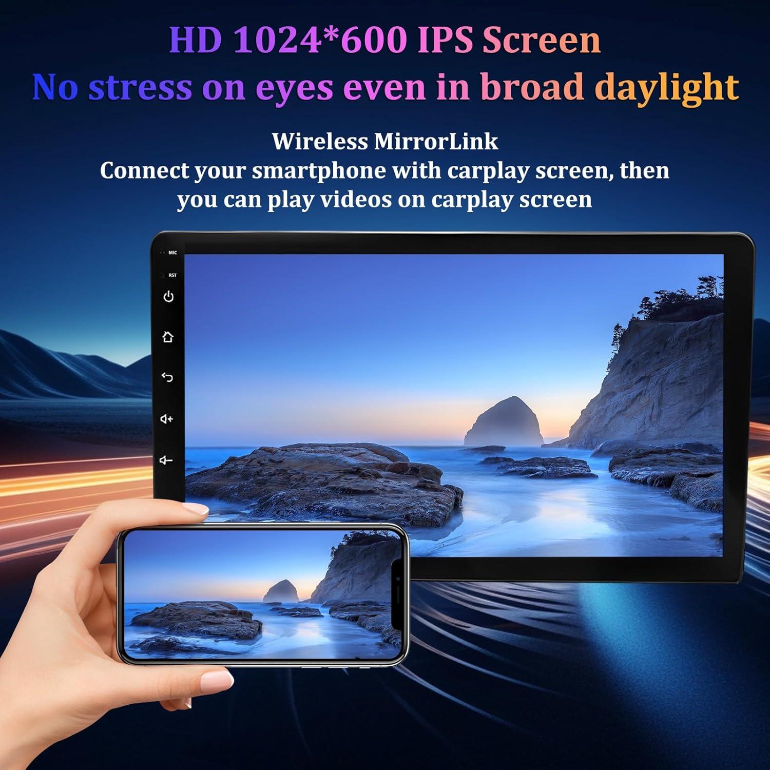 Estéreo de Coche Ftoghe 9" Android 13 para Mercedes R171 2004-2010