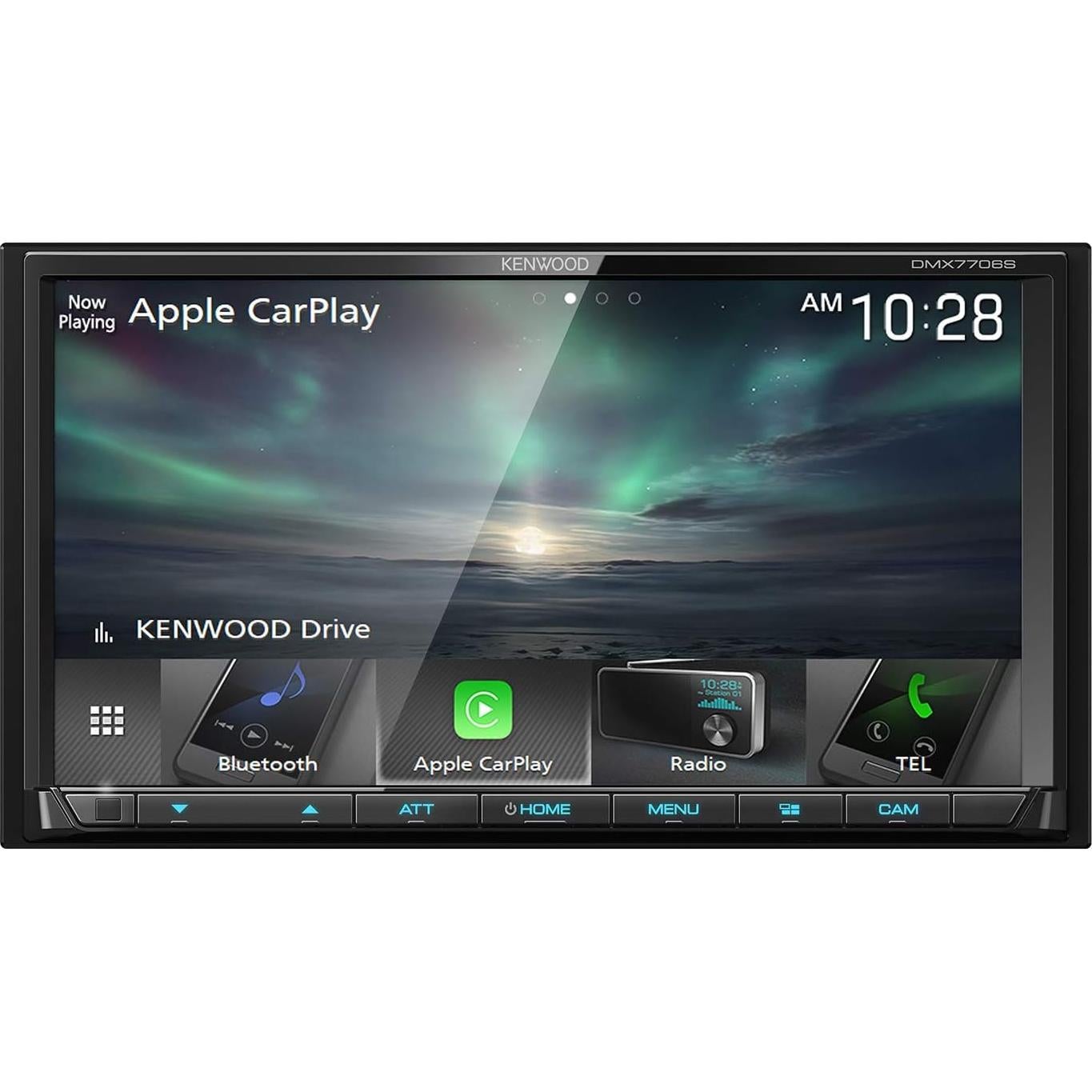 Receptor Multimedia Kenwood DMX7709S 7" Bluetooth CarPlay