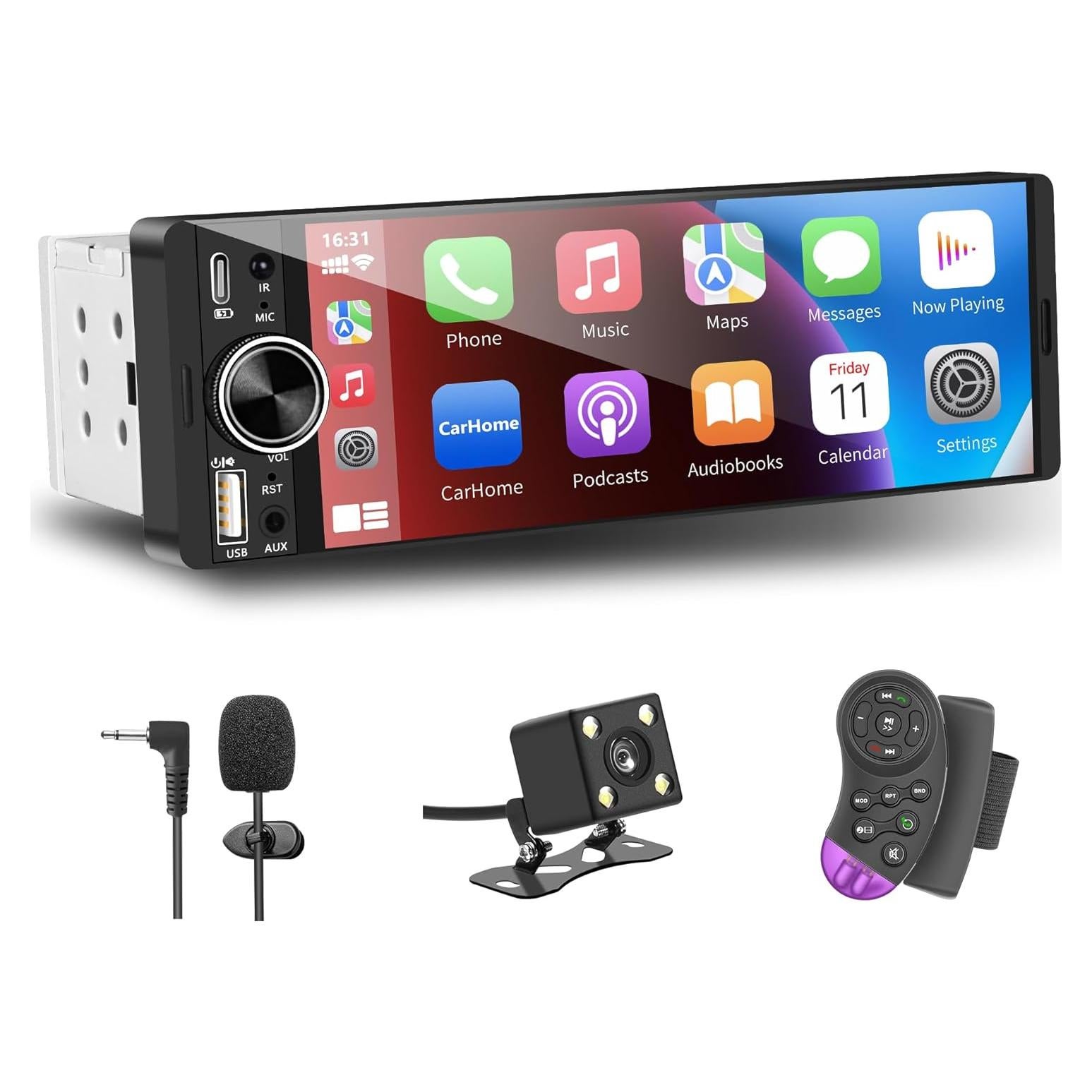 Estéreo de Carro LSLYA LG-628 con Pantalla Táctil 6.28"