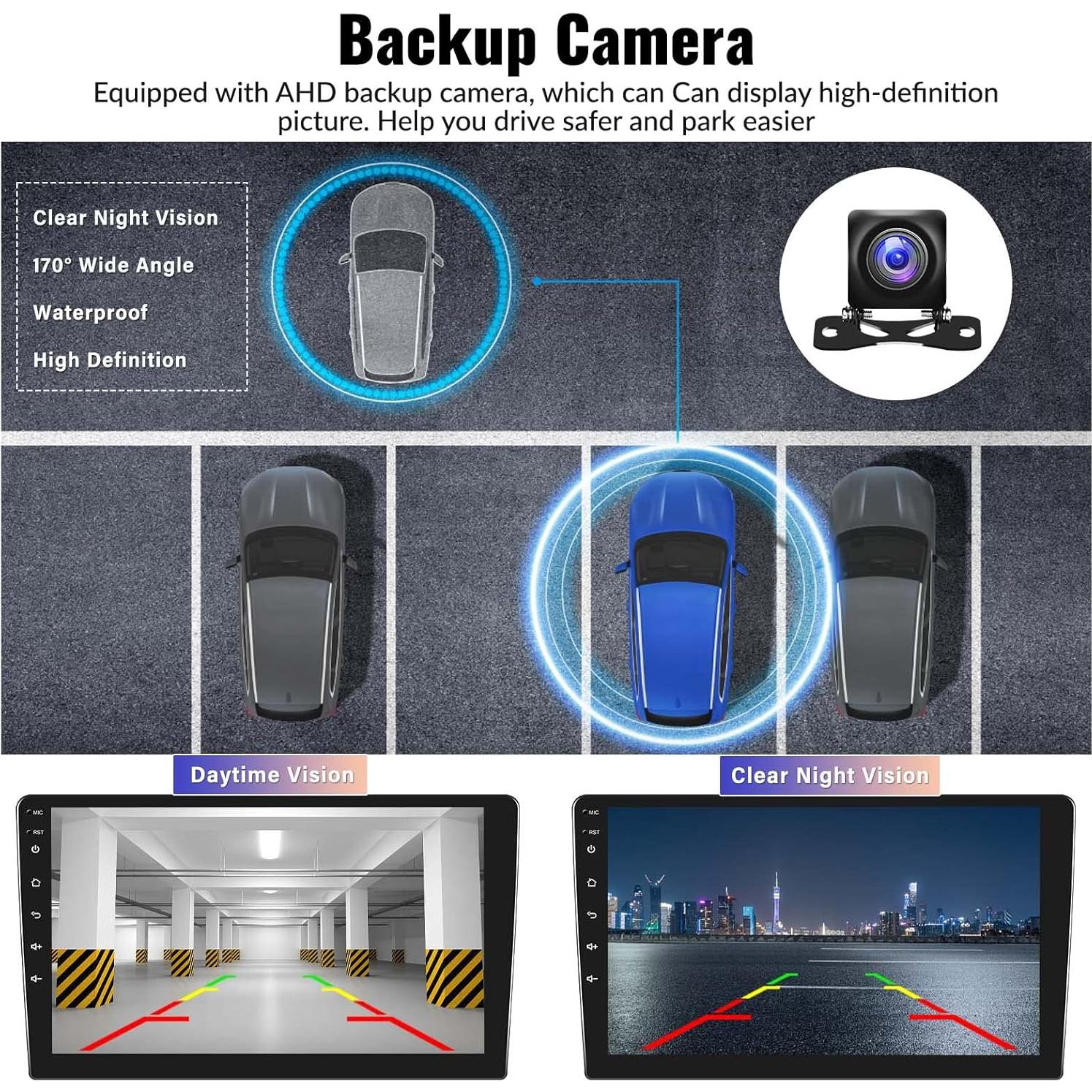 Estéreo de Coche Android SIXWIN 9" para Ford Fiesta 2009-2014