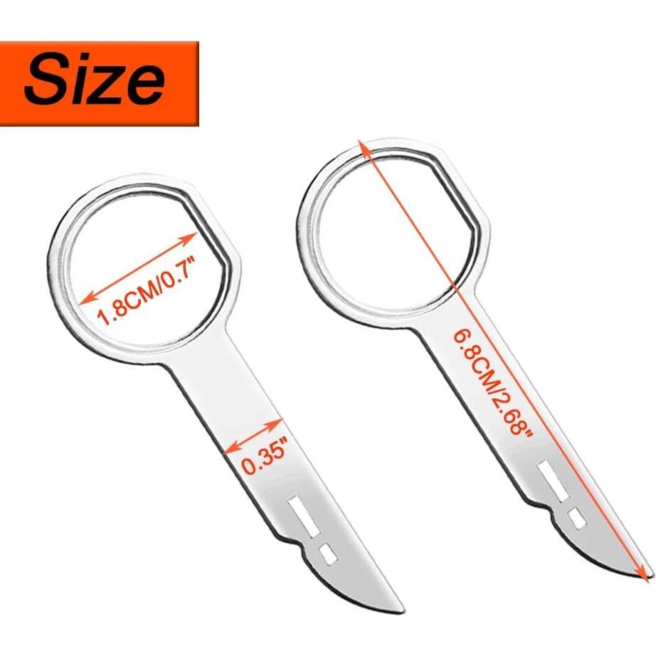 Juego de Llaves de Extracción de Radio 4PCS YIENAKFUN