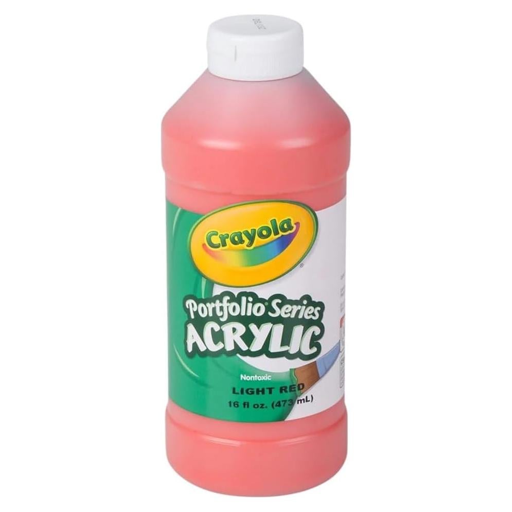 Pintura Acrílica Crayola 473 ml Rojo Claro Multi-Superficie