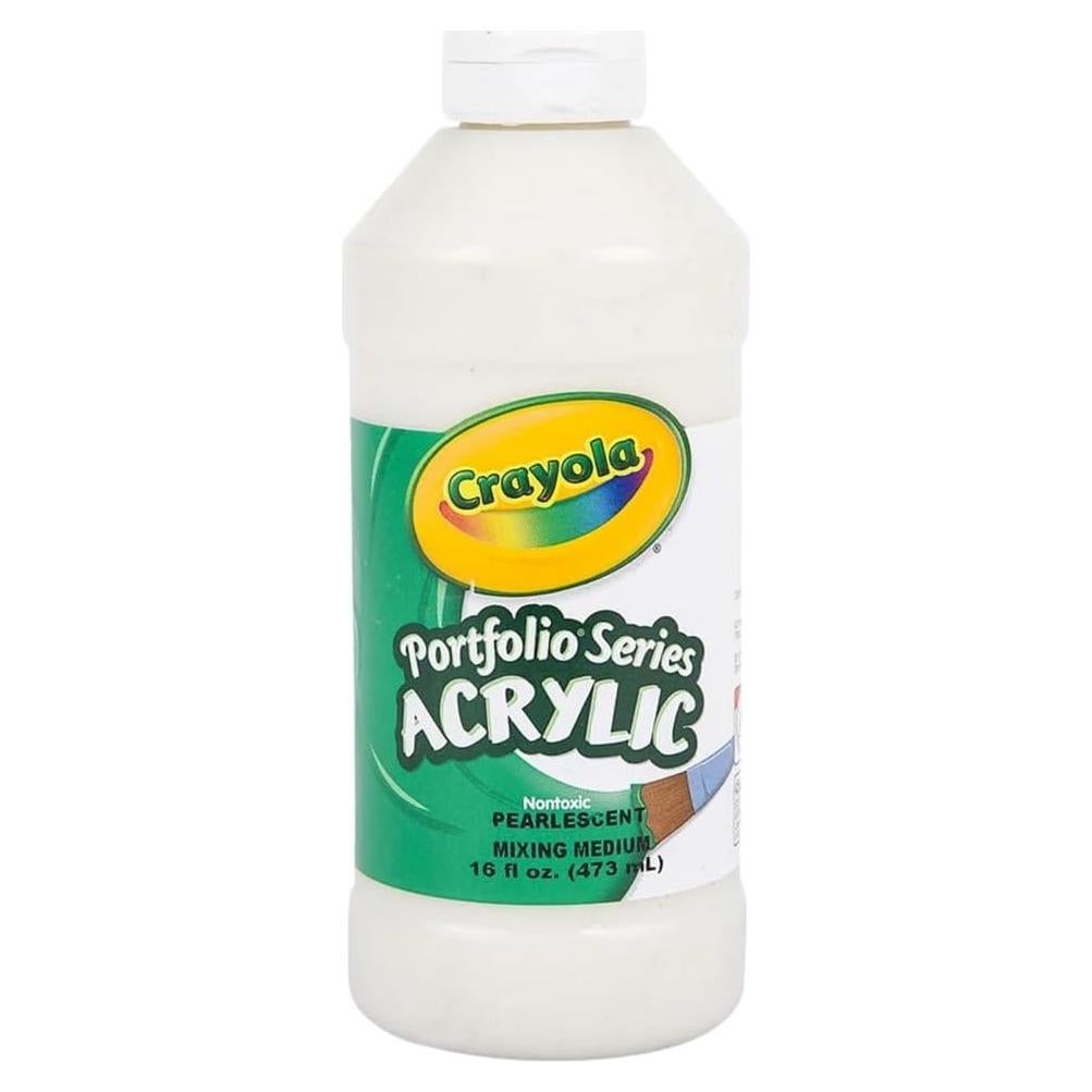 Pintura Acrílica Crayola Portfolio 473 ml Perla