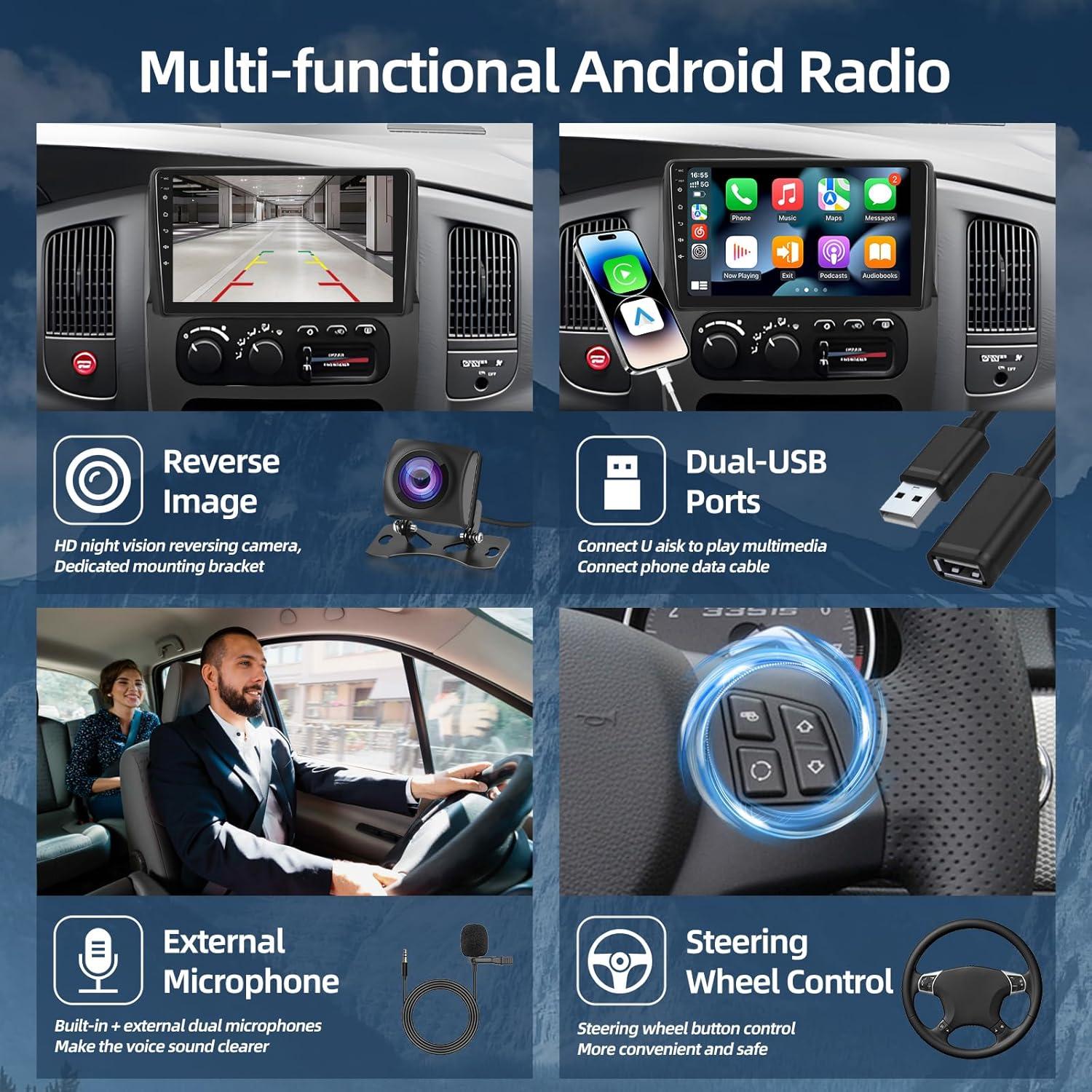 Radio de Coche EKAT para BMW Serie 3 E90 E91 E92 E93 2005-2012 9"