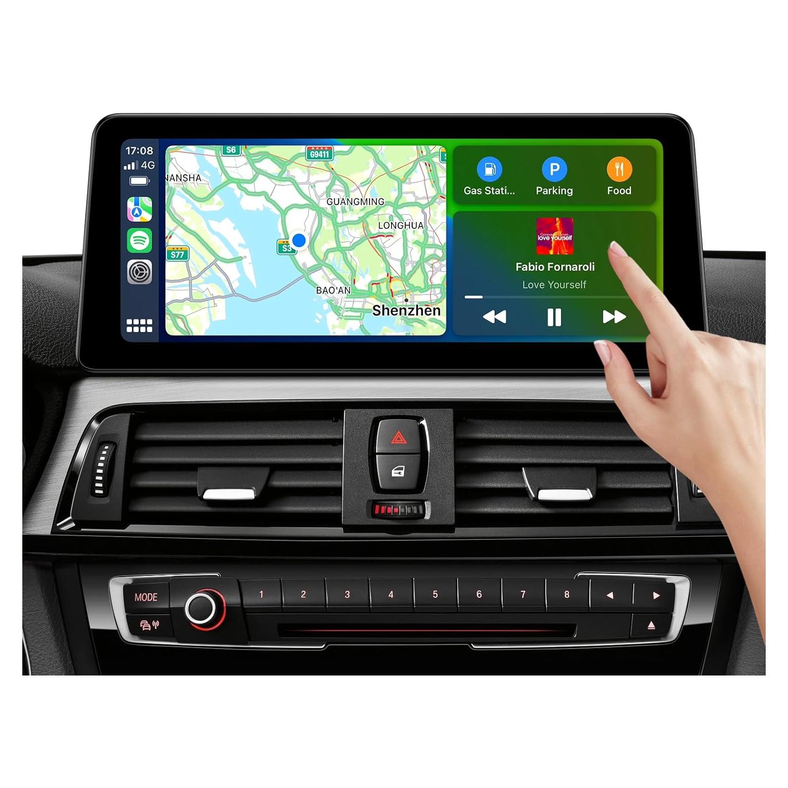 Estéreo de Coche GTRUI 12.3" para BMW Serie 3/4 NBT 2013-2016