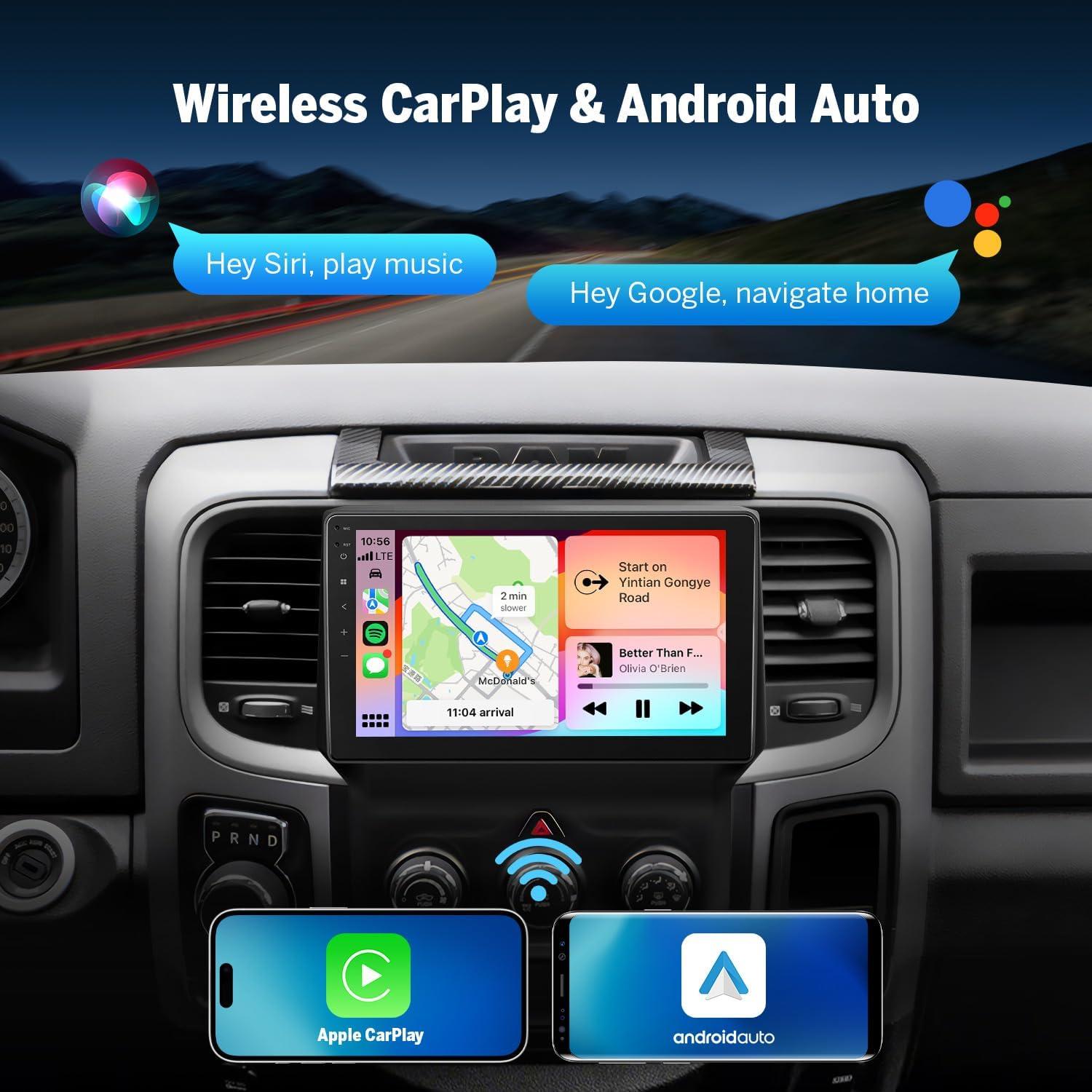 Estéreo de Coche Eonon DGRMX6 Android 14 para Dodge RAM 2013-2018
