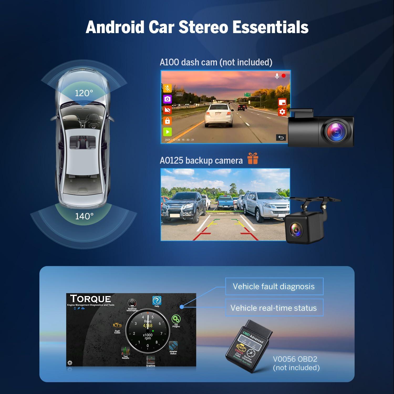 Estéreo de Coche Eonon DGRMX6 Android 14 para Dodge RAM 2013-2018