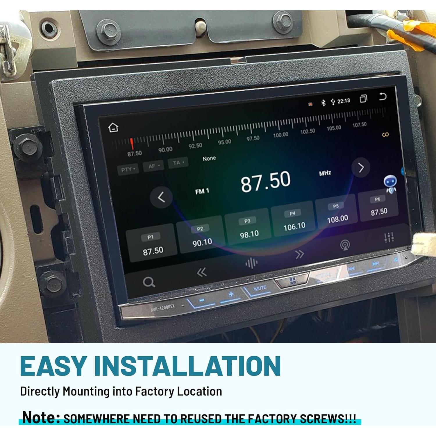 Kit Instalación Double DIN NuIth para Ford y Mercury 2004-2010