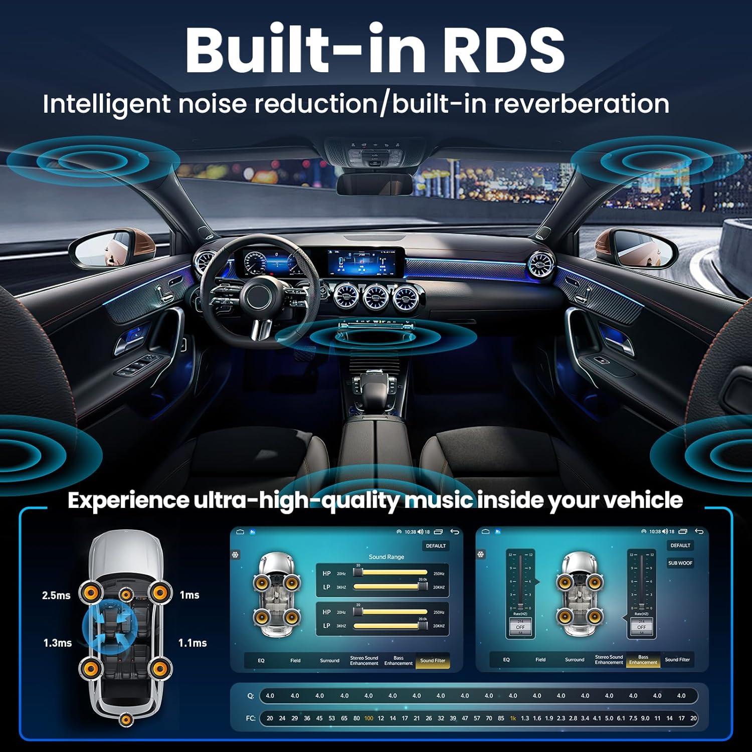 Estéreo Android 2GB RAM 64GB ROM para Ford F150 2009-2014