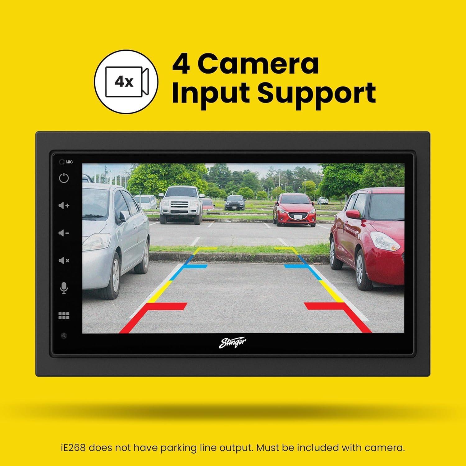 Estéreo Doble Din Stinger Wrangler JK 2007-2017 6.8" HD