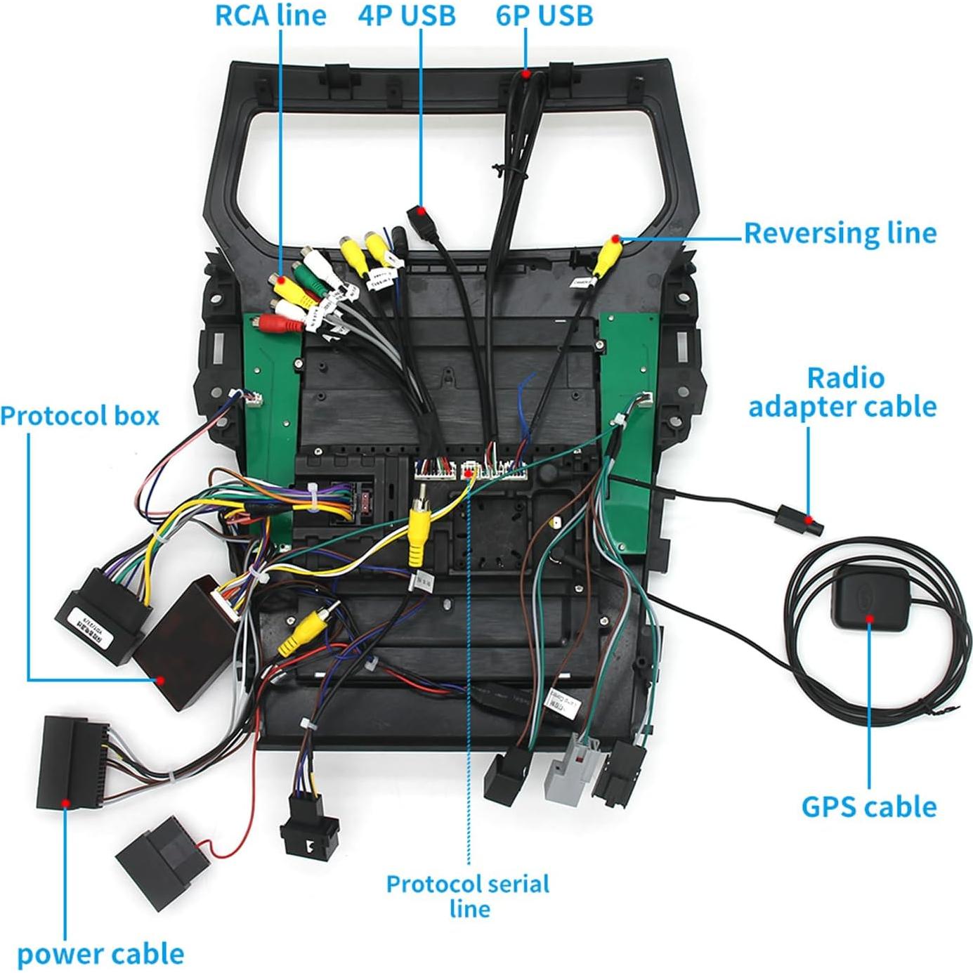 Estéreo Android Dzxiaso para Ford Explorer 2011-2019 30.7 cm