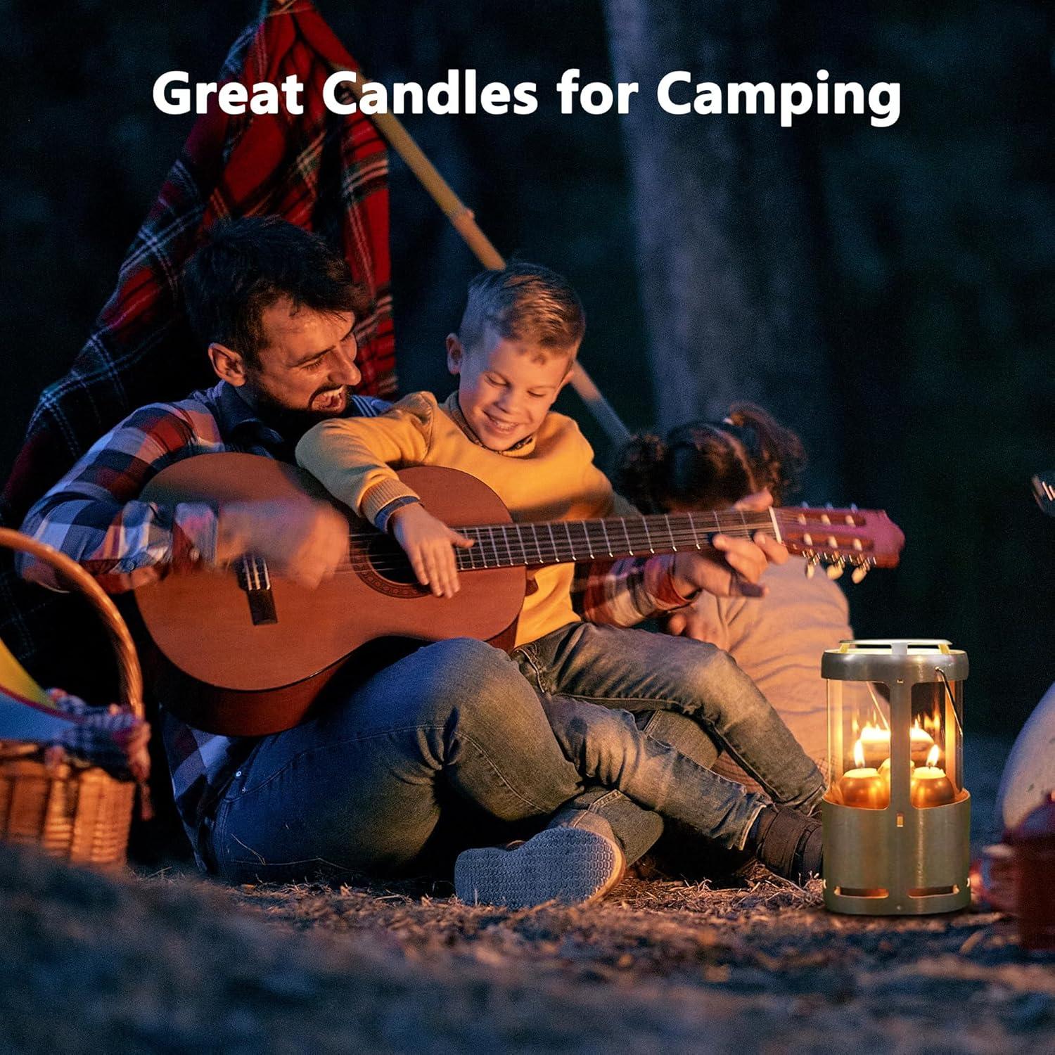 Velas Blancas de Emergencia NOMFIX 20 Piezas 12 Horas