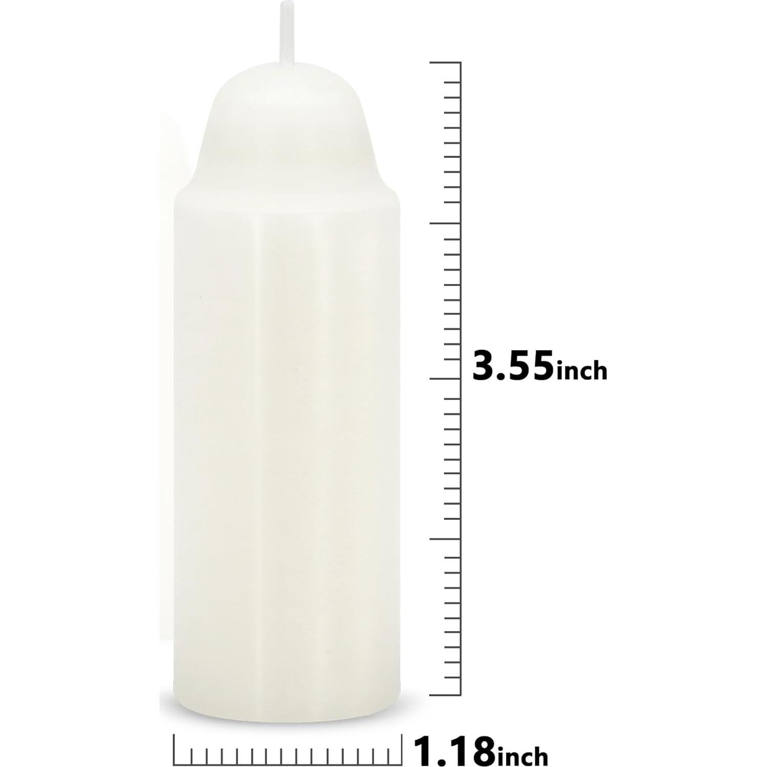 Velas Blancas de Emergencia NOMFIX 20 Piezas 12 Horas