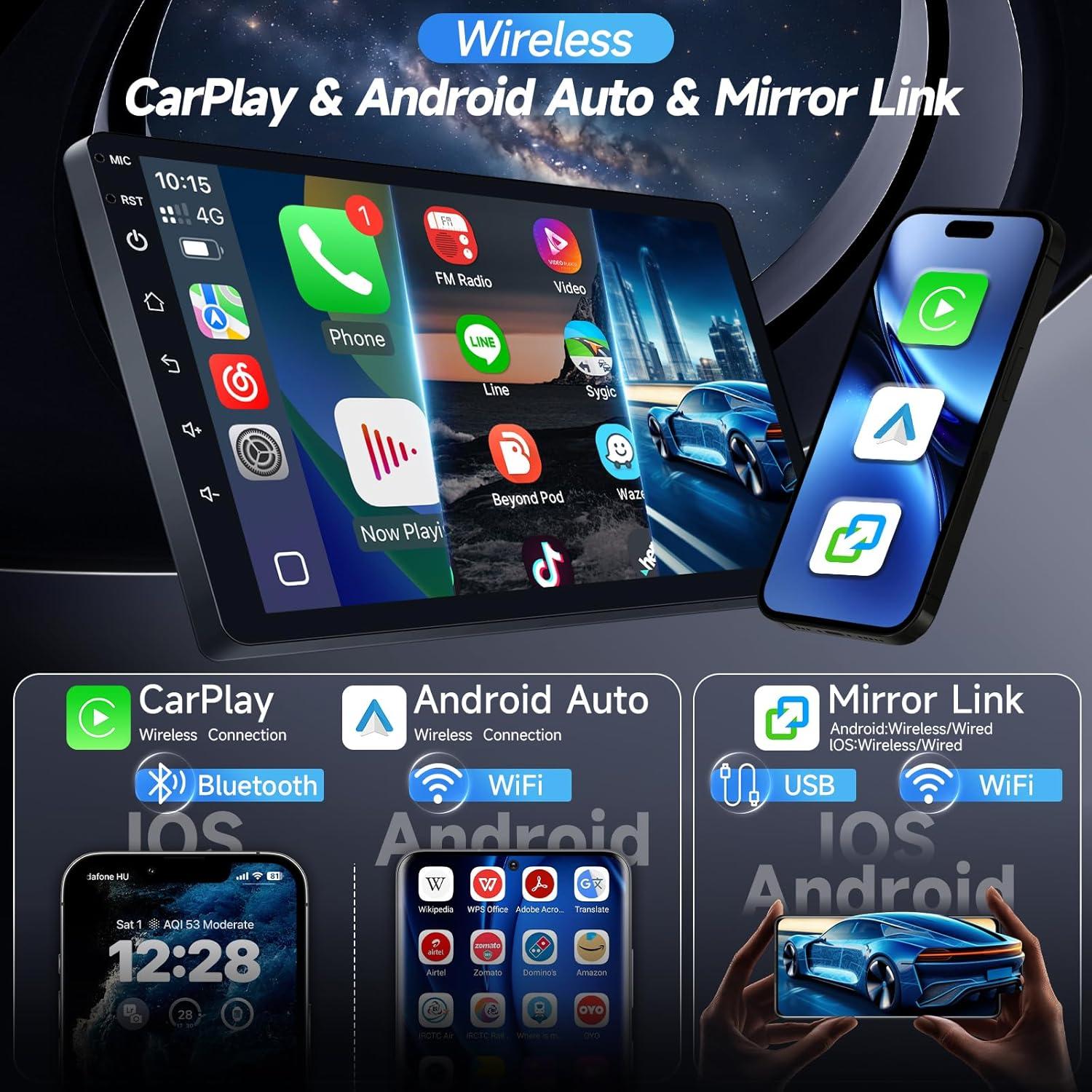 Radio de Coche Android Naifay 9" para BMW 328i 325i 335i 2005-2011