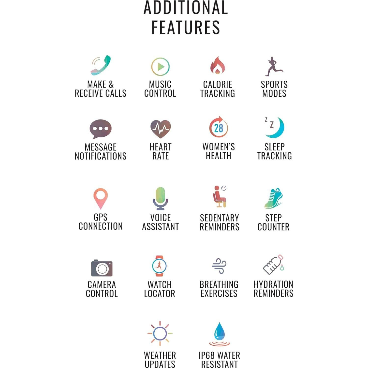 Reloj Inteligente Armitron Connect Lunar, Salud y Fitness