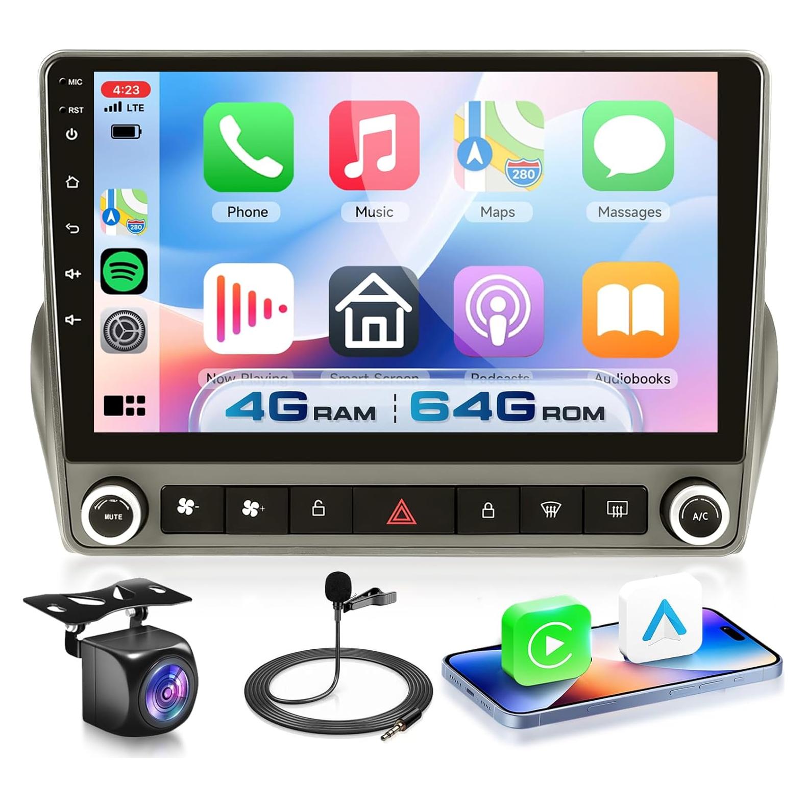 Estéreo de Coche VECHTEL para Chevrolet Camaro 2008-2015 9"