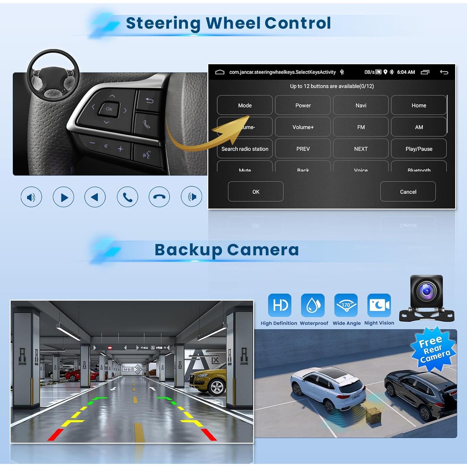 Estéreo de Coche Inefala 2+64G para Chevrolet Camaro 2010-2015