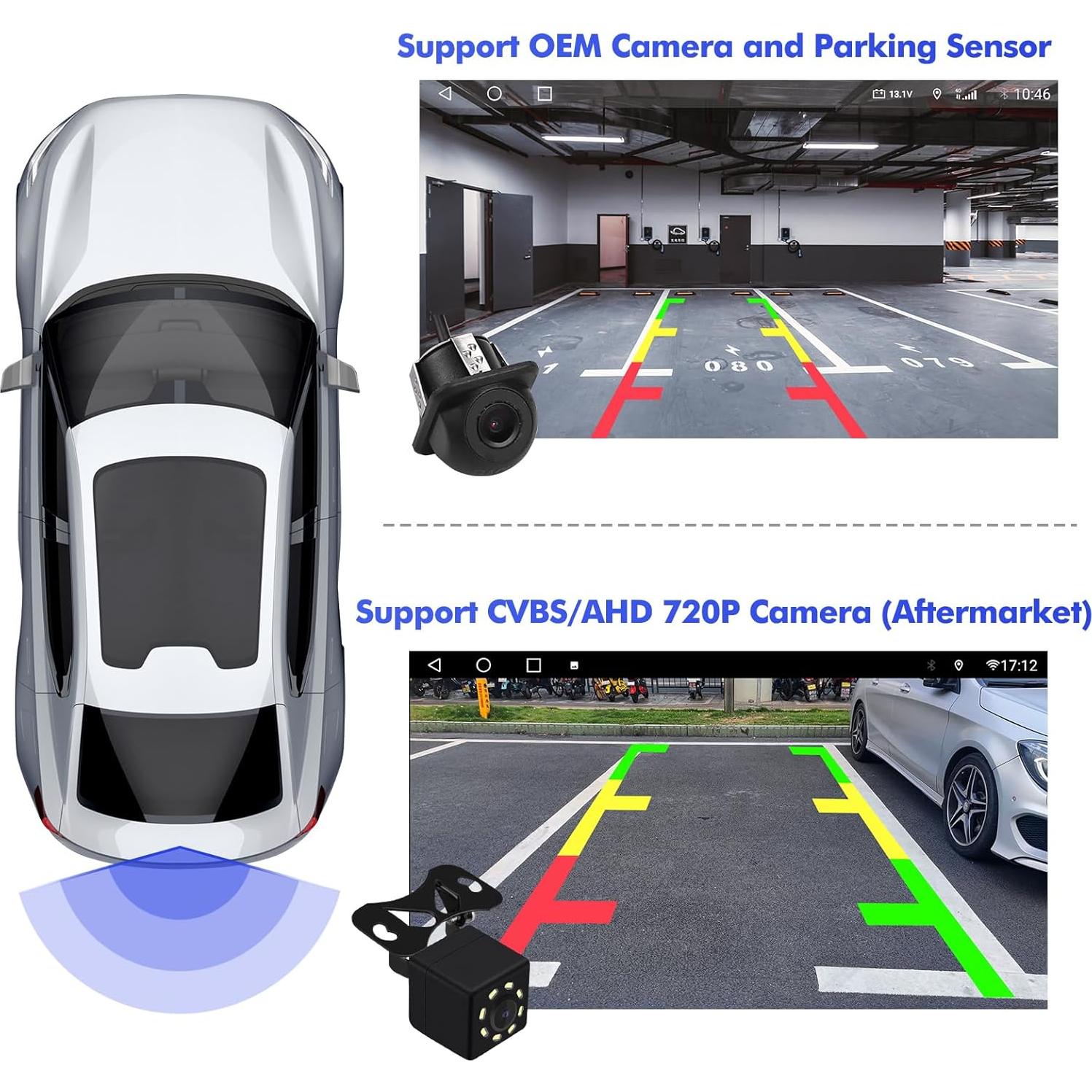 Estéreo de Coche AUMUME 10.1" Android 10 2+32GB Bluetooth