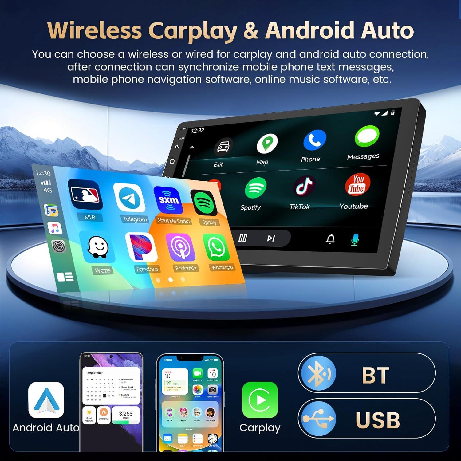 Radio Android 9" Realdio para Chevrolet Camaro 2010-2015