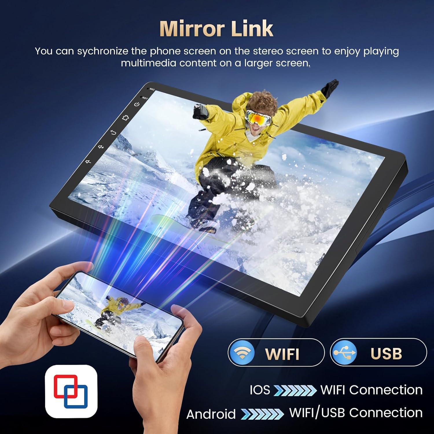 Radio Android 9" Realdio para Chevrolet Camaro 2010-2015