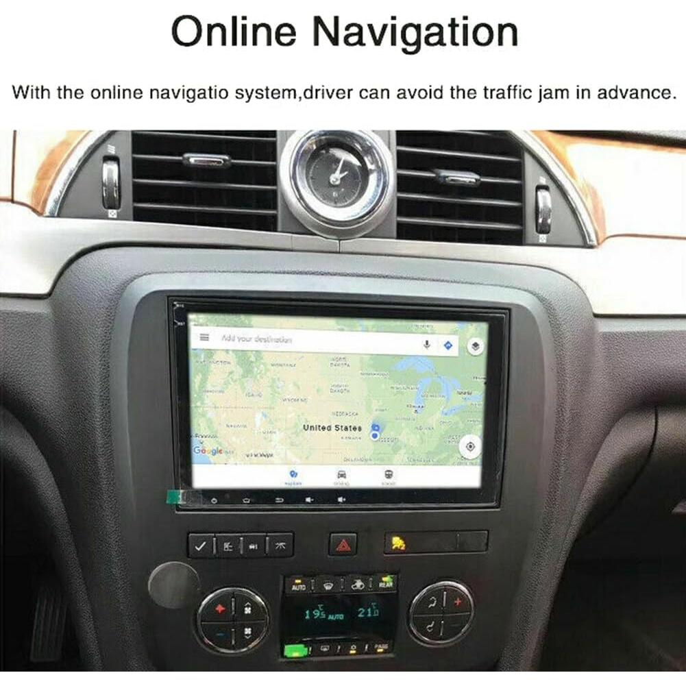 Estéreo Doble Din 8" Ikasus Android 13 con CarPlay y GPS