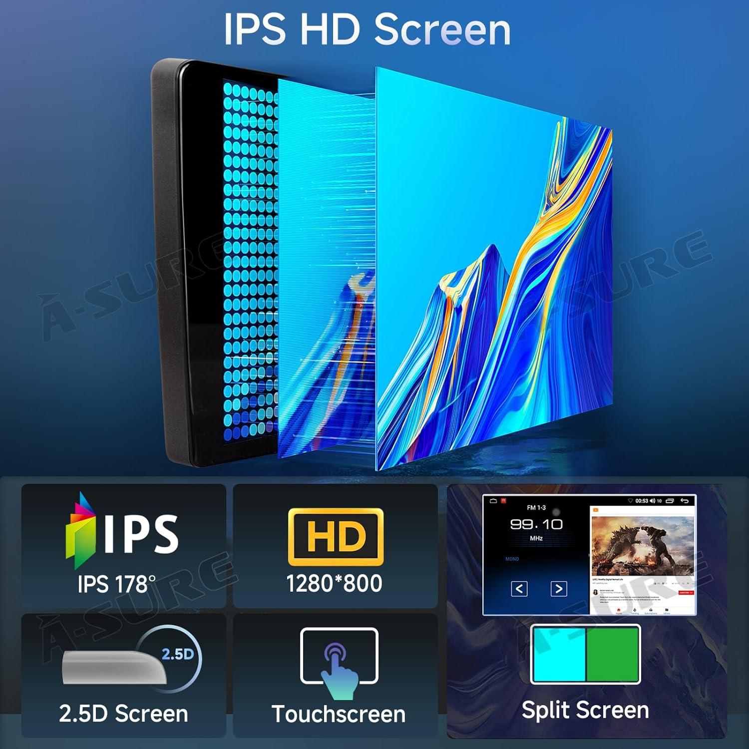 Radio Estéreo ASURE 10.1" para Ford Mustang 2010-2014 GPS