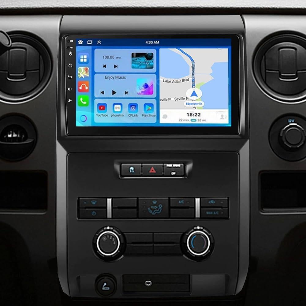 Radio de coche Doble Din 10" Android 13 Ford F150 F250 2004-2014