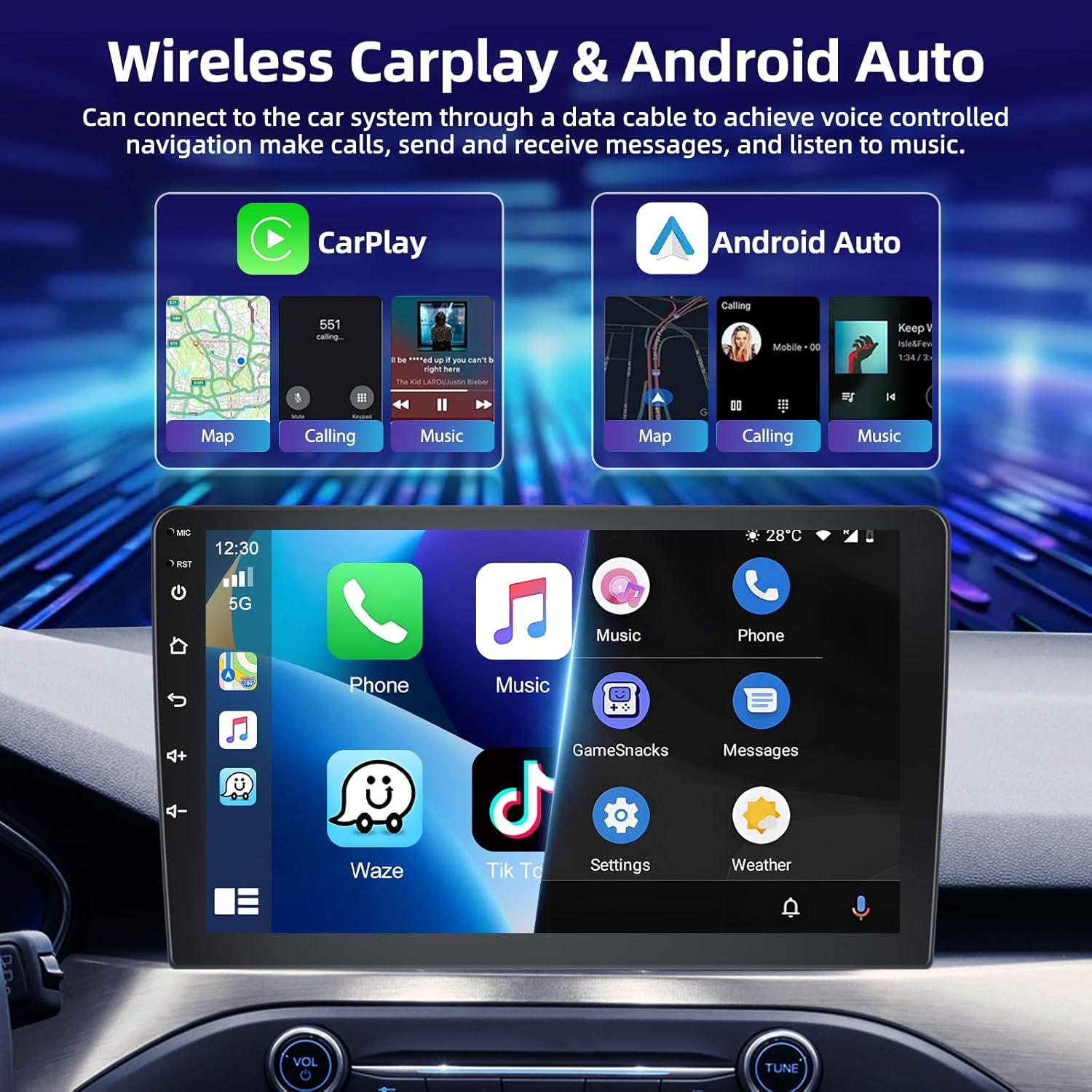 Estéreo de Coche Motorsi 2+64GB para Honda Civic 2001-2005