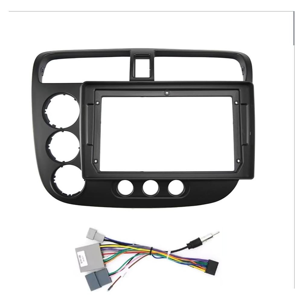 Marco de Fascia Doble DIN 9" Honda Civic 2001-2006 Bestycar