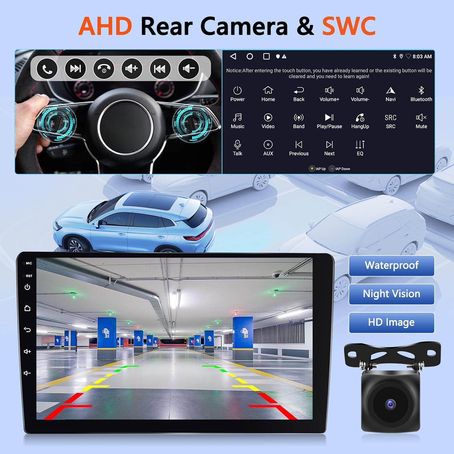 Estéreo de Coche Motorsi para Honda Civic 1996-2001 9" CarPlay