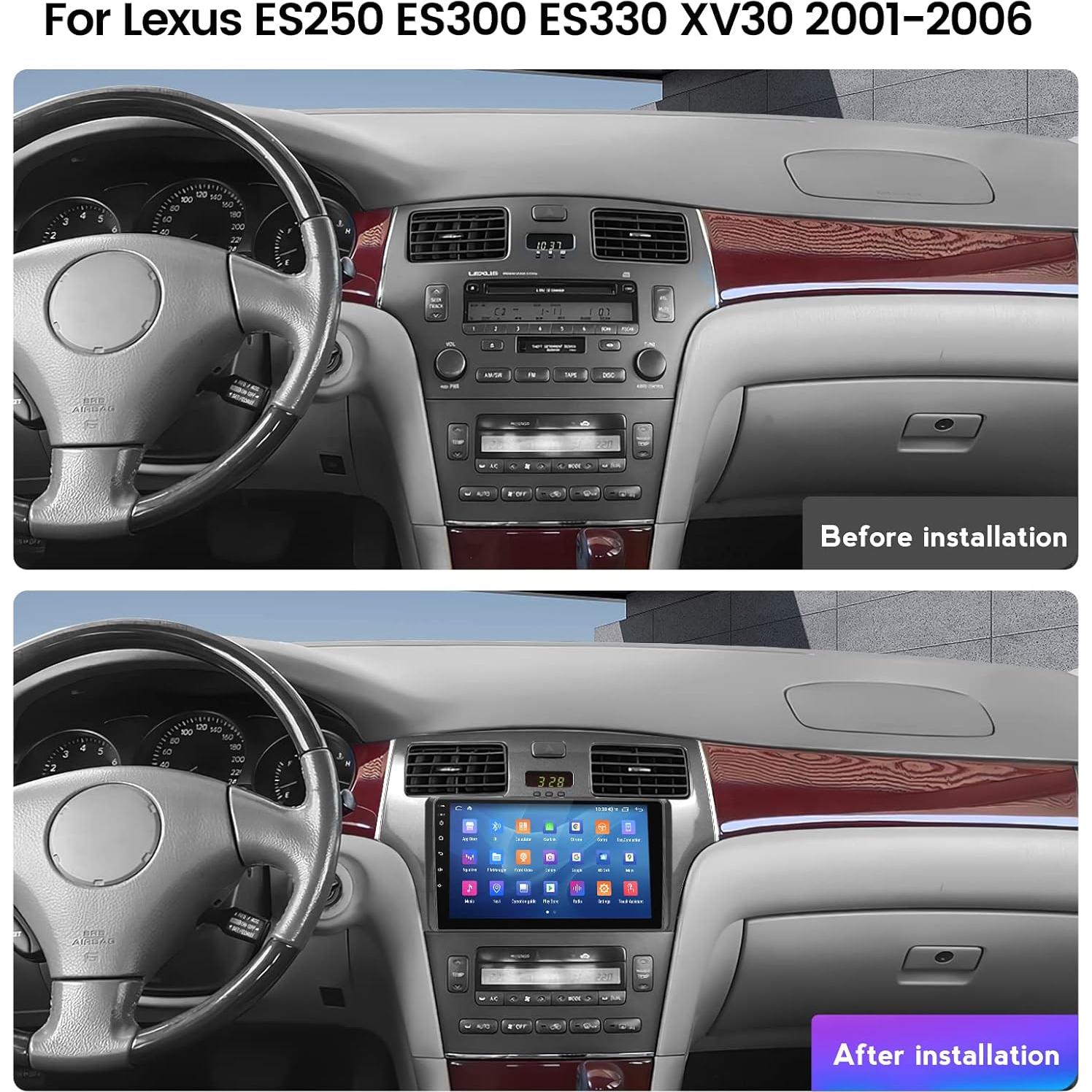 Estéreo de Coche Android RONGJI 9" GPS Car-Play ES300/ES330
