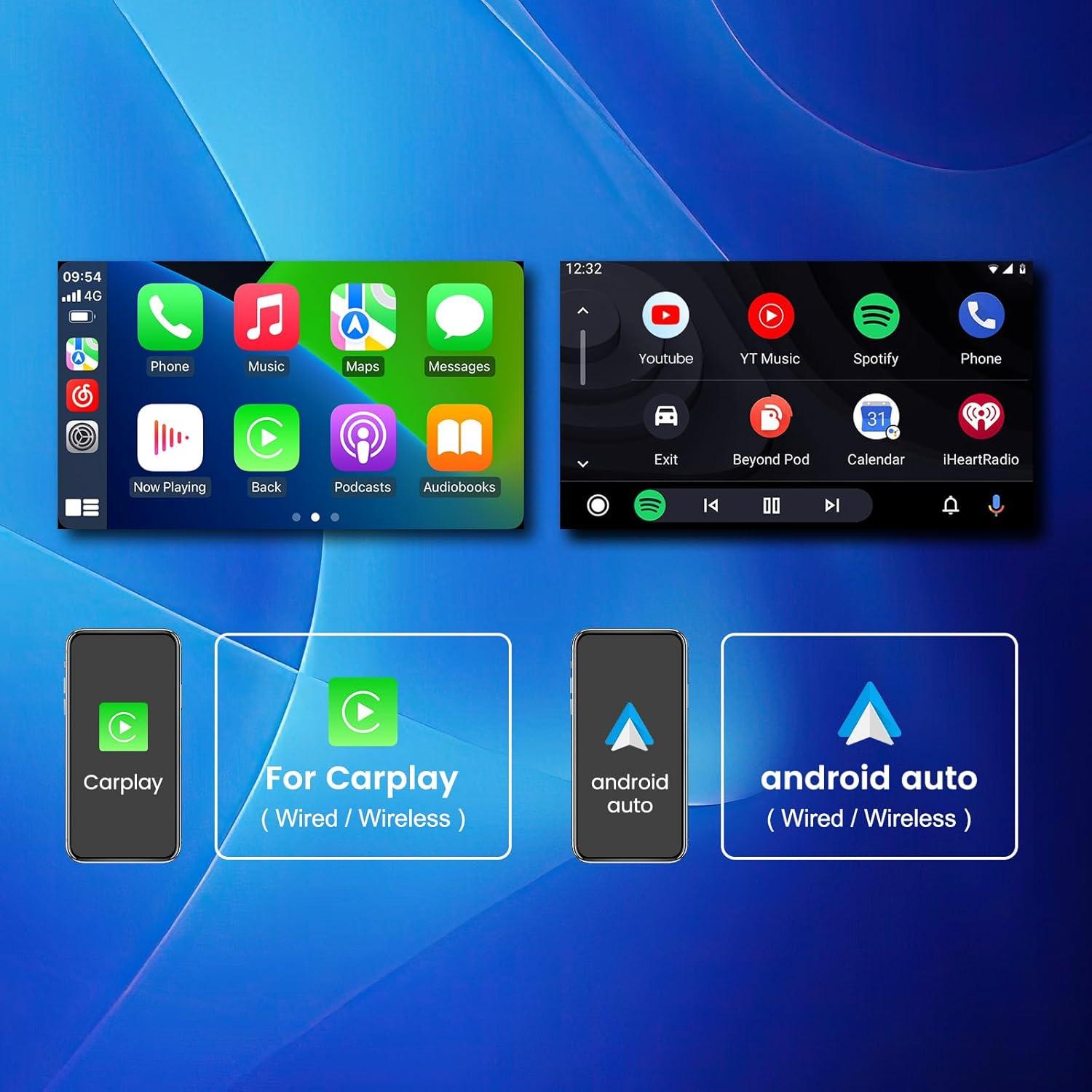 Estéreo de Coche Android RONGJI 9" GPS Car-Play ES300/ES330