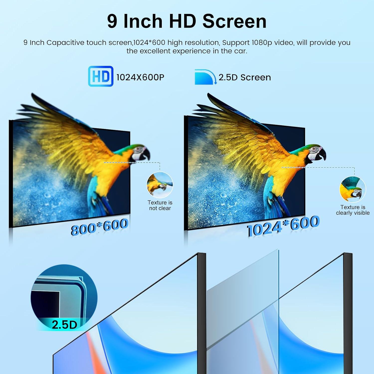 Estéreo de Coche NHOPEEW Android 13 para Porsche Cayenne 2002-2010 9"