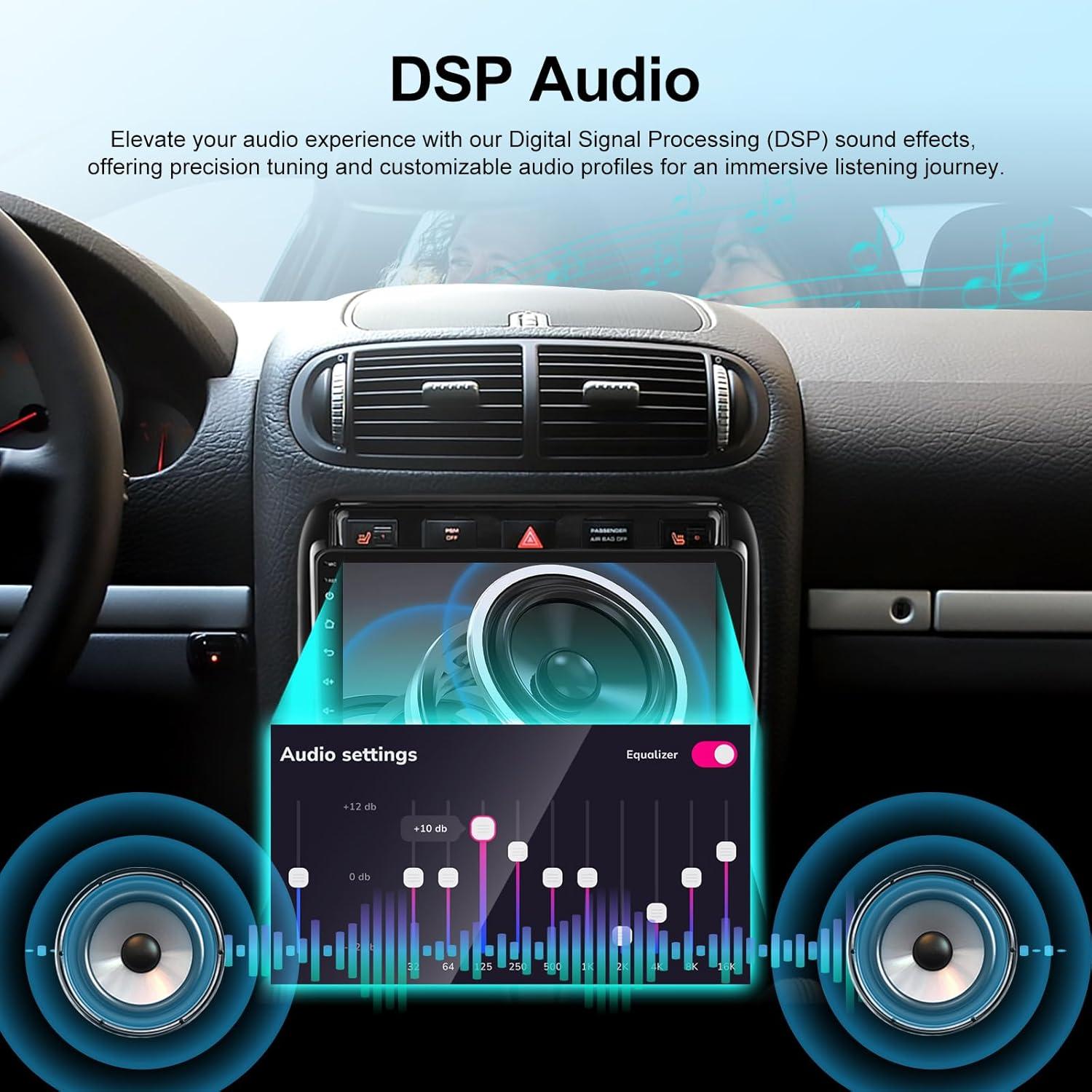 Estéreo de Coche NHOPEEW Android 13 para Porsche Cayenne 2002-2010 9"