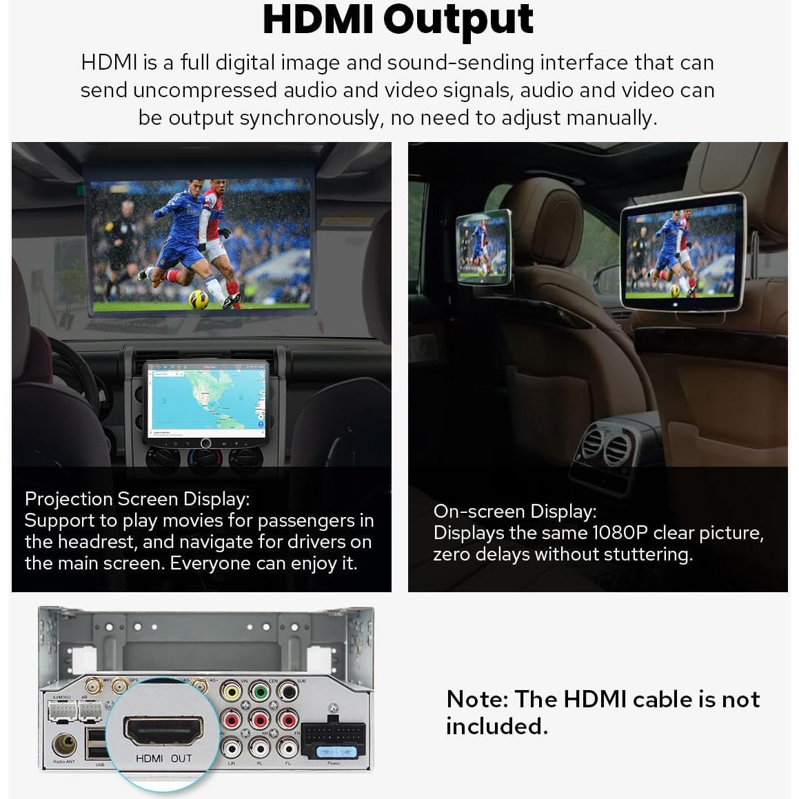 Radio Doble Din Joying JY-UTD10N4-B 10.1" Android 13 GPS 4GB+64GB