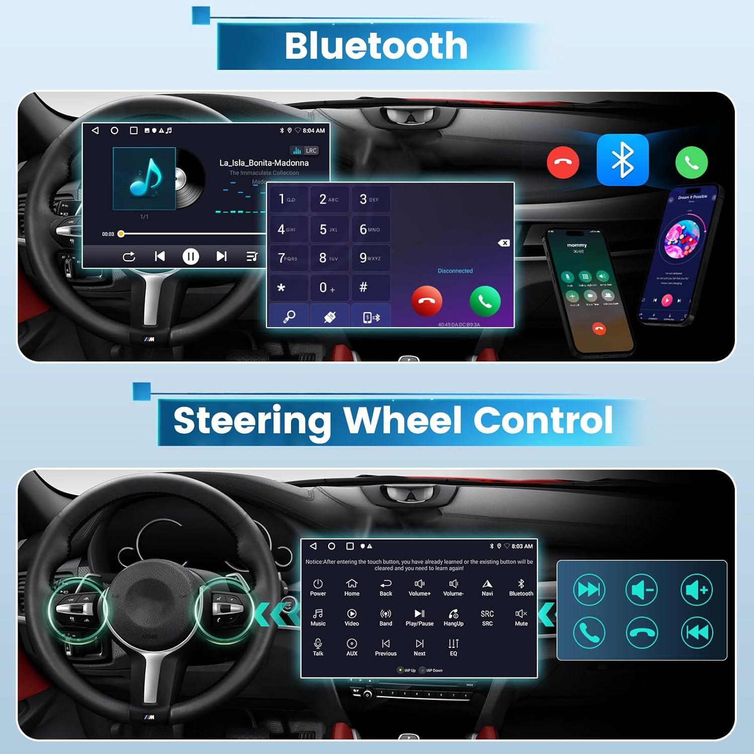 Radio de Coche Android 9" para Mercedes ML350 GL450 2005-2011